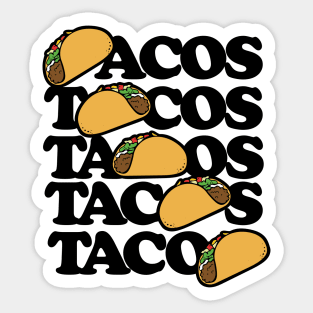 Taco Tuesday Tacos Forever Sticker